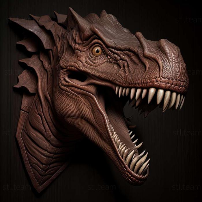 3D model Huayangosaurus (STL)